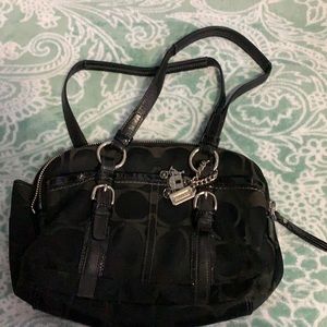 Awesome black Coach purse